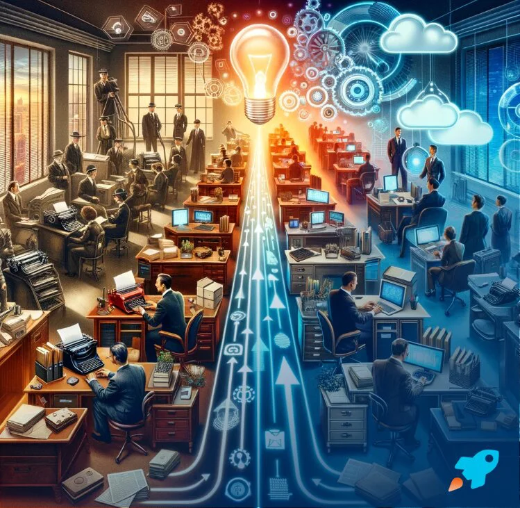 A era digital: Como as empresas estão se adaptando à transformação tecnológica - Empreende Aqui Blog