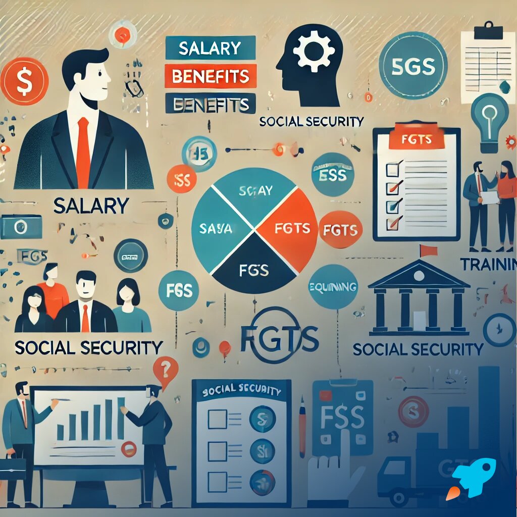 Cálculo do Custo de um Funcionário para a Empresa