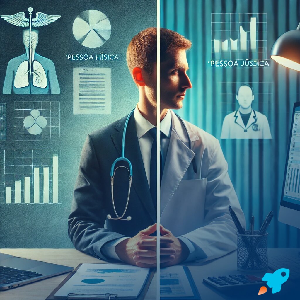 Pessoa Física vs Pessoa Jurídica para Médicos: Veja as Opções